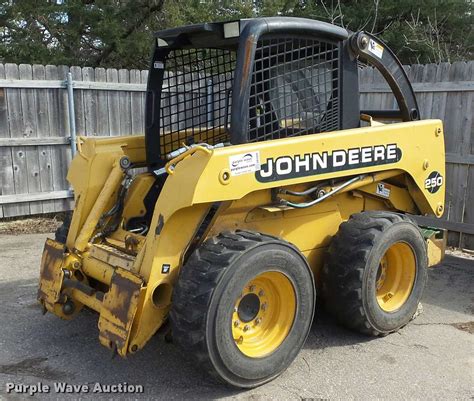 john deer skid steer flooded|John Deere 250 Hydrolics Locked .